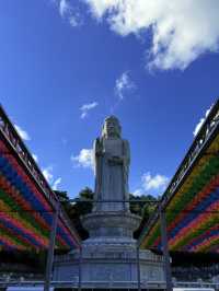 大邱｜盧泰愚題字的南北韓統一大佛 供奉緬甸捐贈佛陀舍利