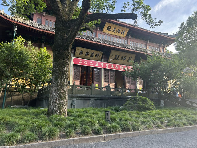 杭州知名地標，靈隱寺