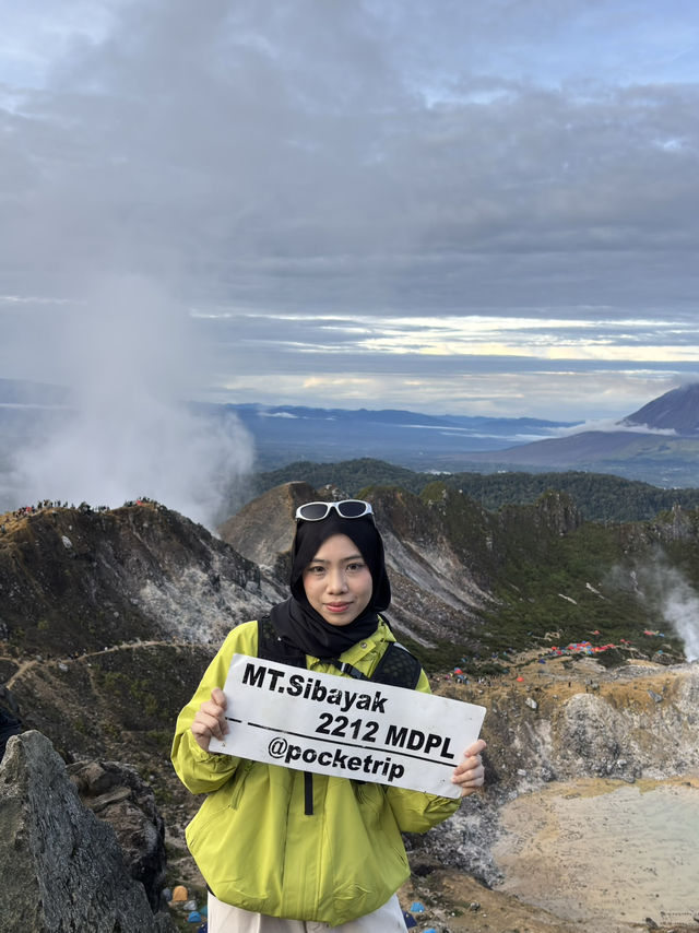 Chasing the Clouds at Mount Sibayak 🌋☁️
