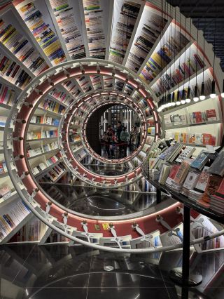 This is the most beautiful bookstore I've ever visited.