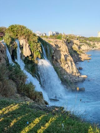 The Giant Cliffside Waterfall Dropping Straight Into the Sea 🌊🇹🇷