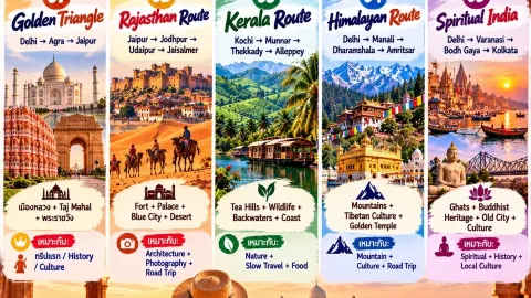 5 Most Popular Travel Routes in India — traveler post in Udaipur