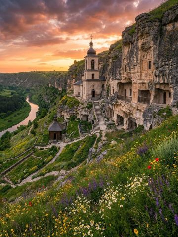 Old Orhei, Moldova — The Enchanting Cave Monastery
