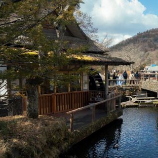 Pinpoint the location of Oshino Hakkai, a village of pristine waters, and admire the sacred springs and the charm of traditional Japanese countryside.