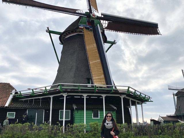 Zaanse Schans Windmills in Netherlands