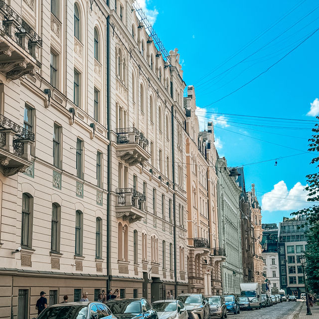 Summer Splendor in Riga Old Town