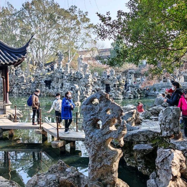 The Lion Forest Garden in Suzhou 