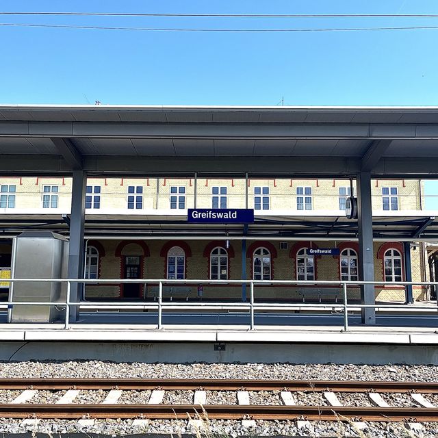 Greifswald ZOB central train station