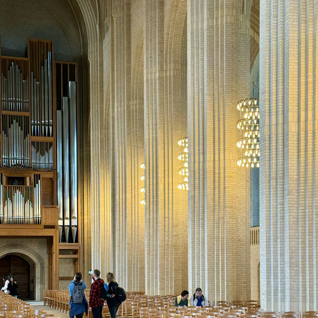 管风琴教堂⛪️哥本哈根最值得一去的地标