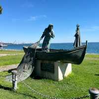 《葡萄牙旅行🇵🇹》沿着海邊散步，遠望大西洋