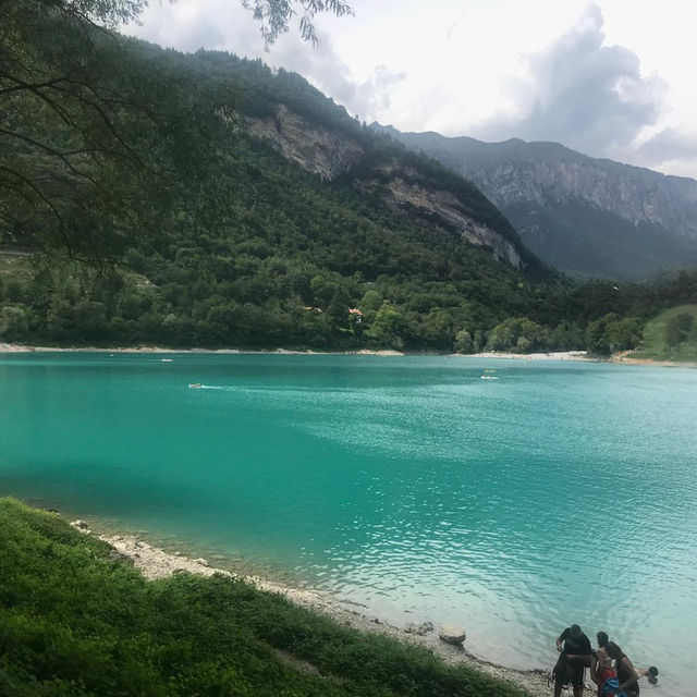 A stunning alpine lake 