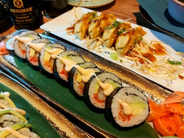 ร้านซูชิบรรยากาศแบบฝรั่งที่ Beringen
