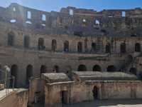 The third biggest roman arena with 35000 seats. 