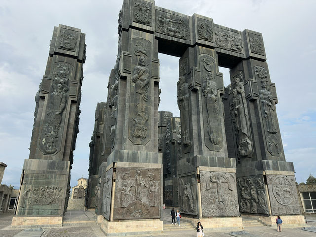 The most impressive monument in Tbilisi 