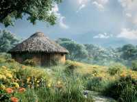 ethiopian village home 