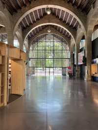 Barcelona｜ Nice coffee shop in the museum 