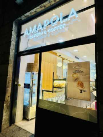 🌅☕️ Early Morning Gem — Amapola Bakery & Coffee at La Rambla