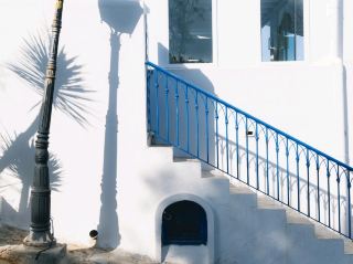 The Beautiful White and Blue Contrast of Sidi Bou Said in Tunisia.