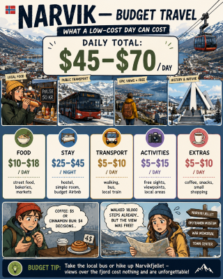 🗺️ Exploring Narvik at Every Budget
