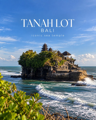   🌊Tanah Lot: храм посреди океана
