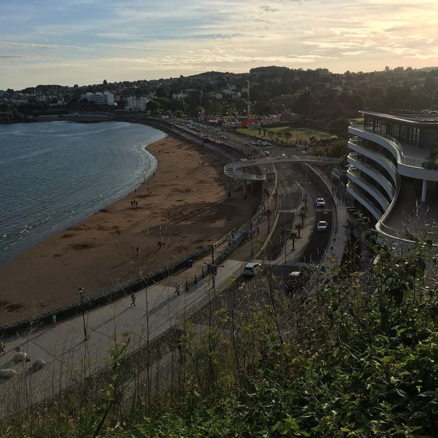 Travelling along the south coast of England 