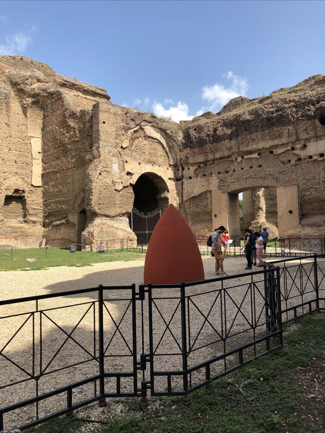 Rome - The world's largest ancient thermal bath, Caracalla.