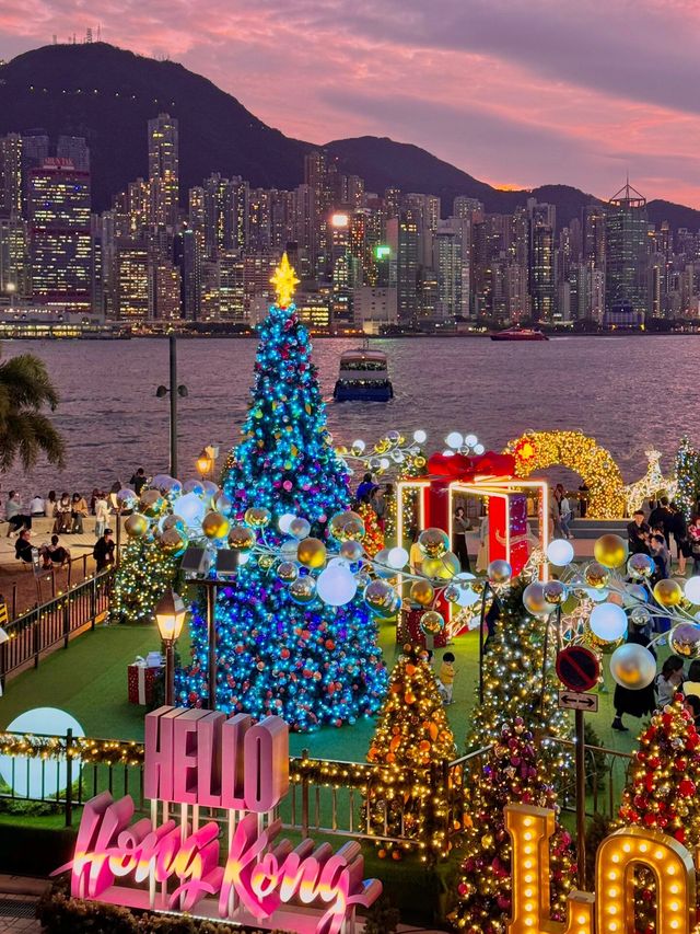 Hong Kong Christmas Citywalk Checkin Guide! Attached with route