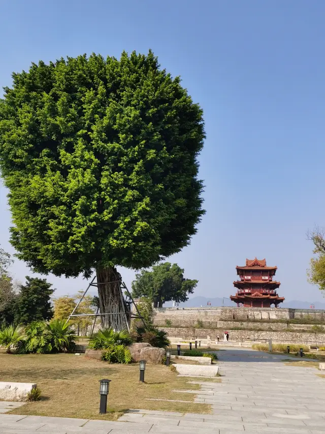 Roaming Zhaoqing Ancient City Wall/Songcheng Qilou Street