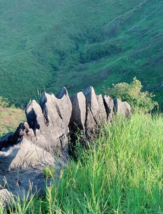 廣西法羅群島|天等劍龍山真的陡～