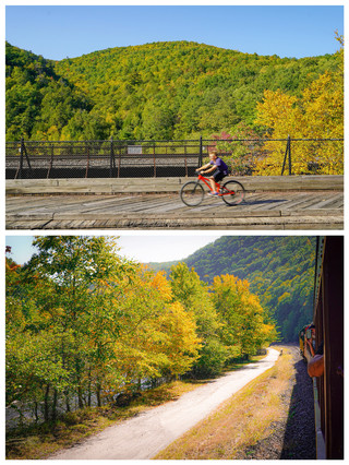 New York I maple-viewing train is now open, let's go to autumn