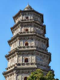 涿州雙塔，位於河北省涿州市老城區東北隅