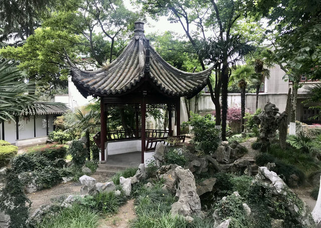 蘇州圖書館裡的“天香小築”
