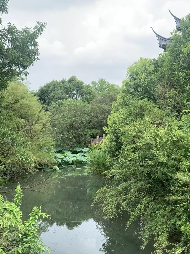 韓湘水博園|隱於上海的古橋園林