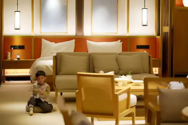 Yancheng Hotel Ceiling | Enjoying Hot Springs and Cherry Blossoms