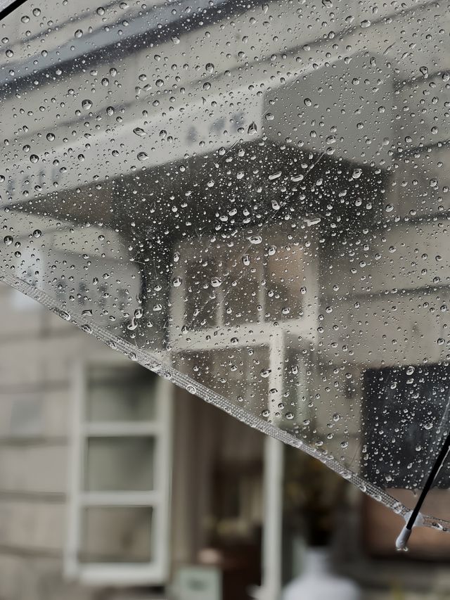 雨天來小院喝杯茶吧～