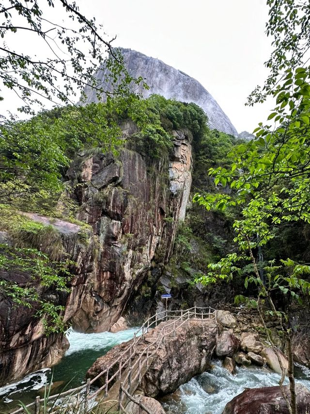 溪鄣山大峡谷皖南小众景點