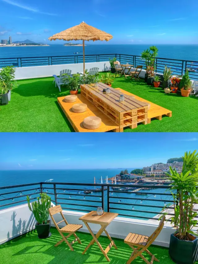 The sea view from the South Gate Bay of Dongshan Huatiancuo B&B is very beautiful and is a must-visit place for tourists
