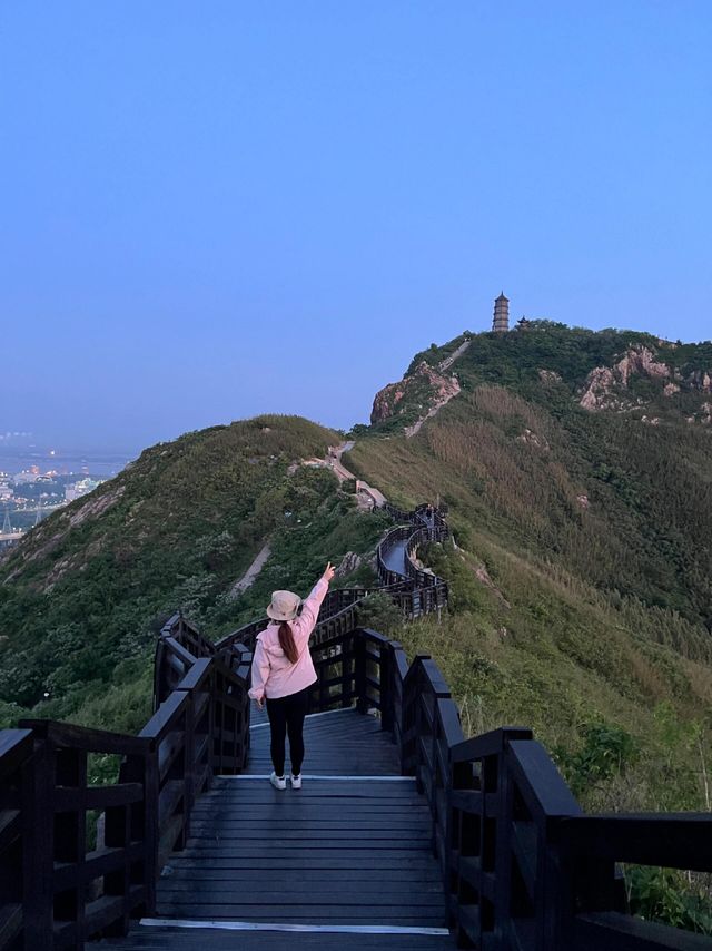 去不了江西武功山，就去江蘇的小武功山吧