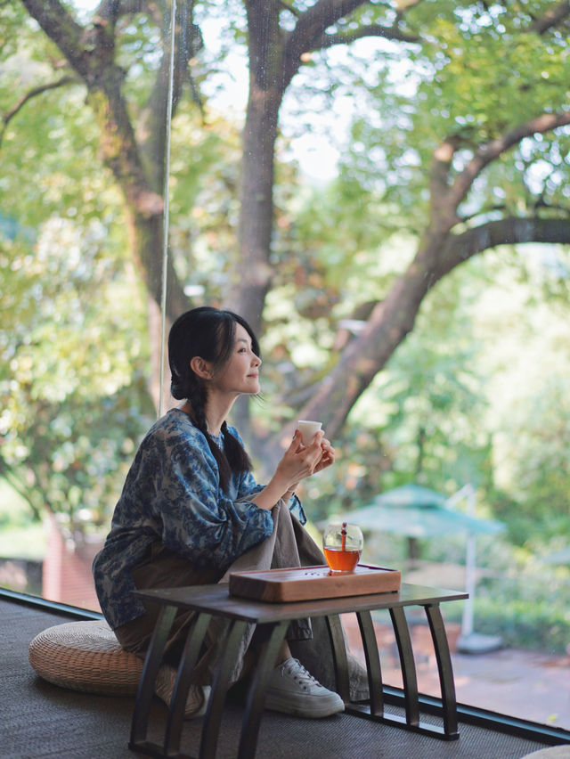 杭州｜龍井茶山上的仙境下午茶，只此青綠。