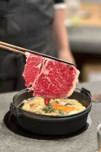 前灘新開大阪人氣一人食壽喜燒，令人愛不釋手。