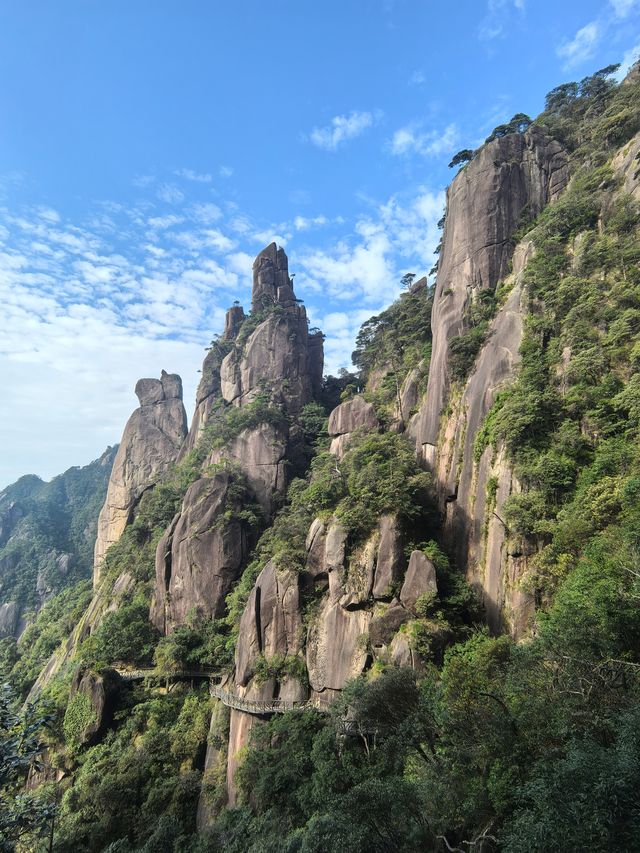 江西上饶：三清山天下奇。