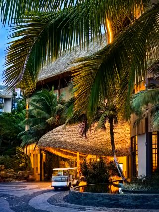 Explore the tropical rainforest at a luxury hotel in Baoting, central Hainan. 