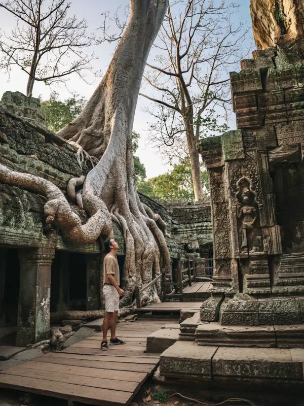After 10 years of traveling, I finally visited Angkor Wat, one of the Seven Wonders of the World.