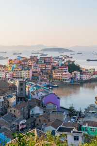 墜入五彩童話世界 | 溫嶺石塘鎮冬季夢幻之旅。
