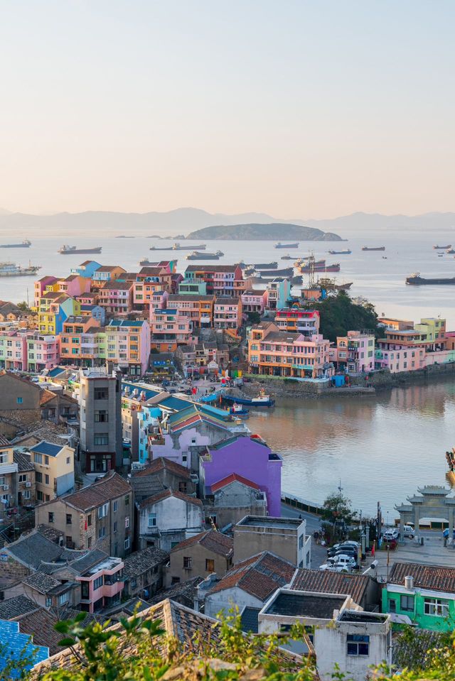 墜入五彩童話世界 | 溫嶺石塘鎮冬季夢幻之旅。