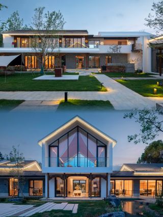 Luyueyou Shengyuan: A quiet Jiangnan-style residence in the mountains and fields!