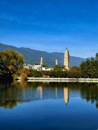 三塔倒影公園穿越千年的人間淨土