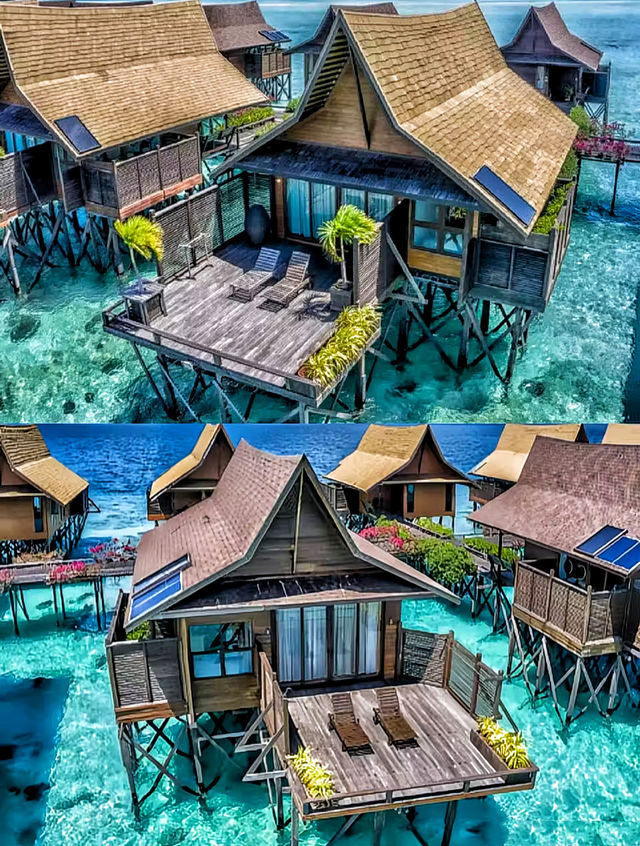蜜月天堂浮潛的勝地卡帕菜水上度假村