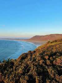 被權威蓋章的浪漫，Rhossili Bay 等你來