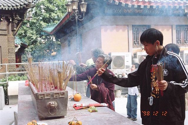 Super Accurate Oracle at the Wong Tai Sin Temple in Hong Kong